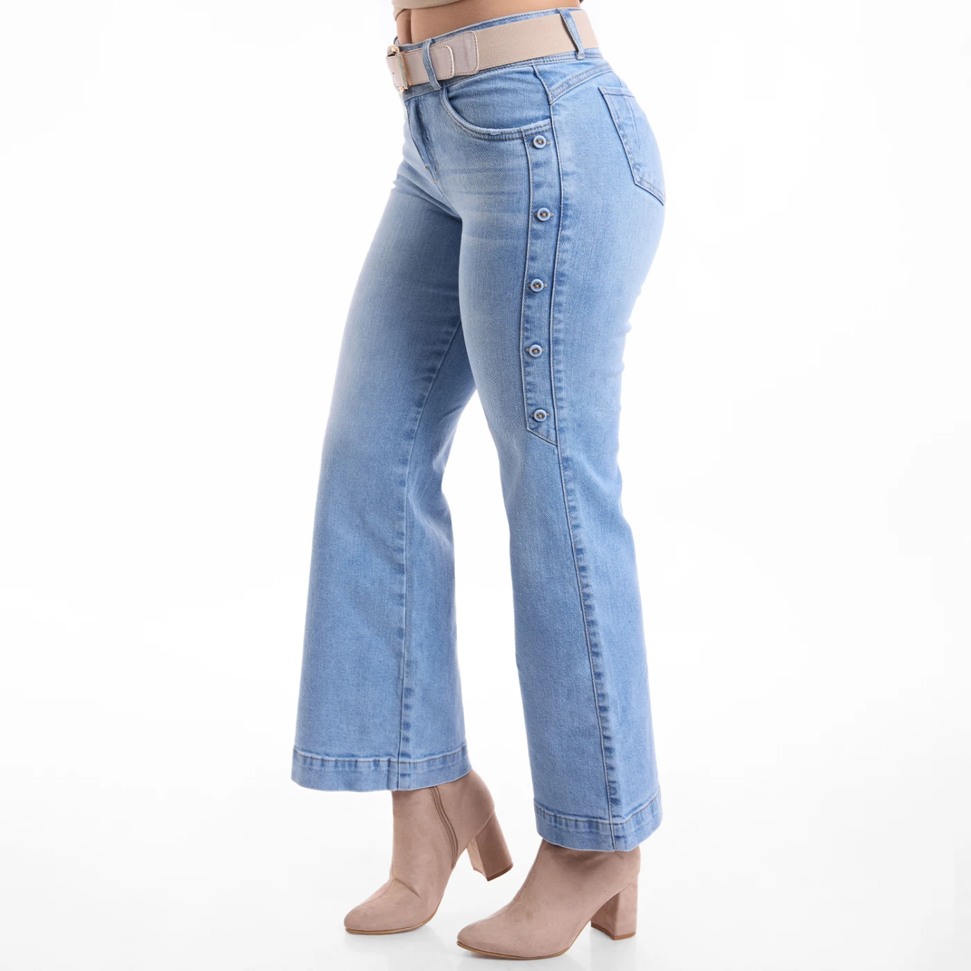 JEAN WIDELEG MUJER METAL JEANS MATILDE - 4