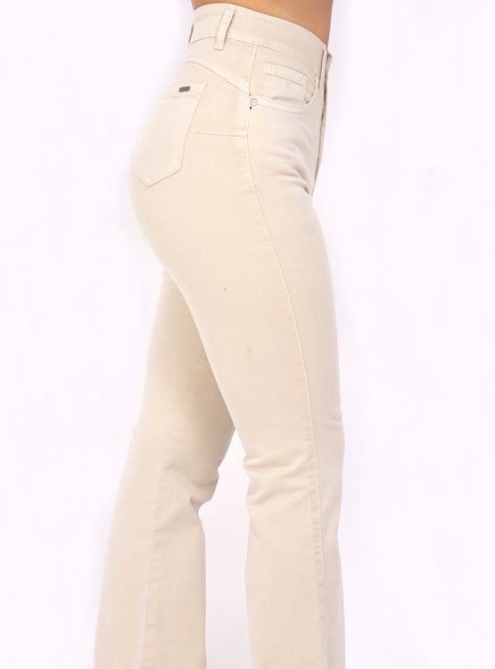 PANTALÓN MUJER KAYRA POBLET PERFECT FIT FLARE PUSH UP - 2