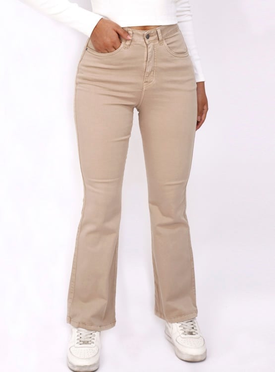 PANTALÓN MUJER KAYRA POBLET PERFECT FIT FLARE PUSH UP - 1