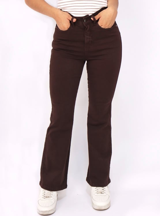 PANTALÓN MUJER KAYRA POBLET PERFECT FIT FLARE PUSH UP - 1