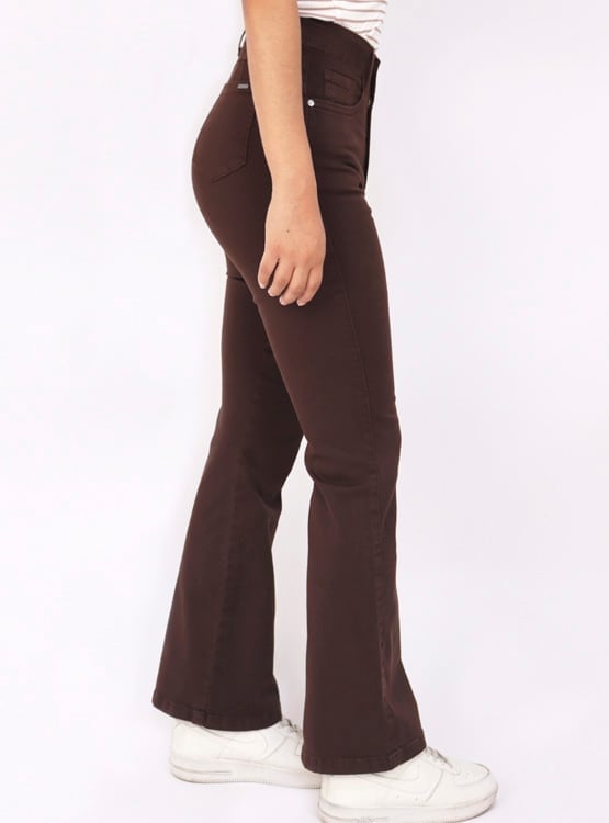 PANTALÓN MUJER KAYRA POBLET PERFECT FIT FLARE PUSH UP - 2