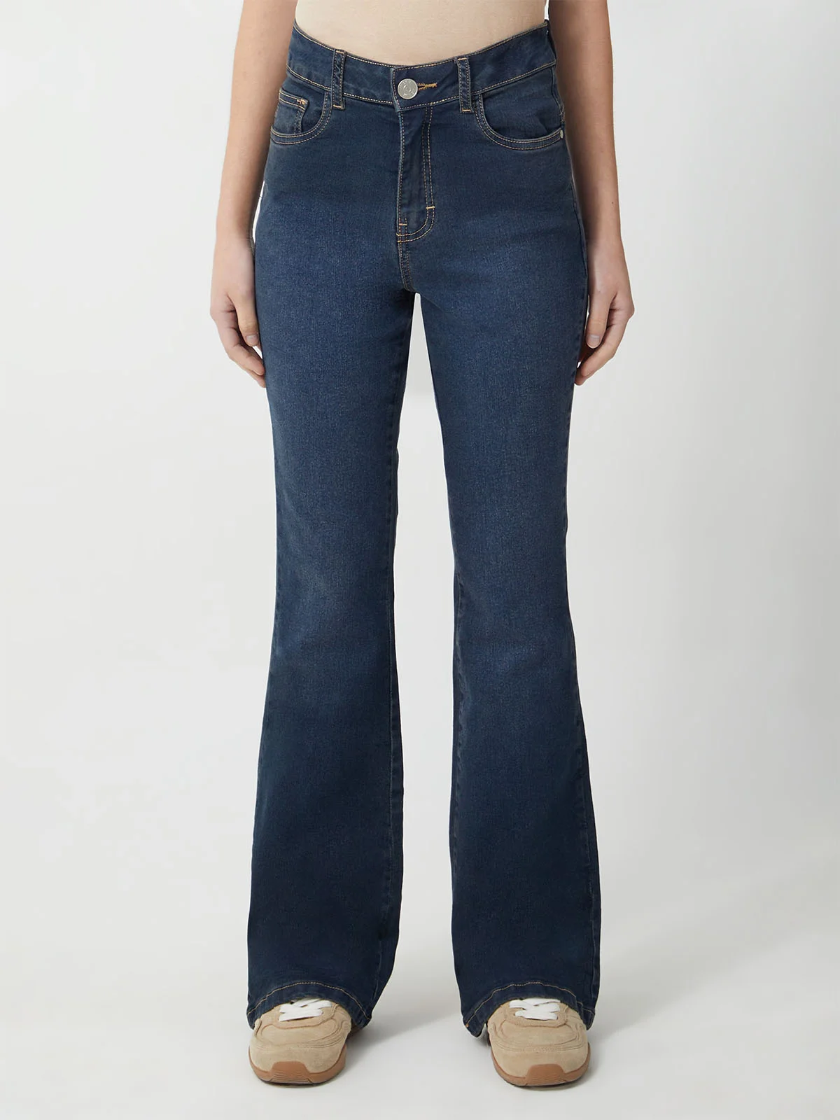 JEAN ALGODÓN FLARE MUJER INDEX ZOE PUSH UP - 1
