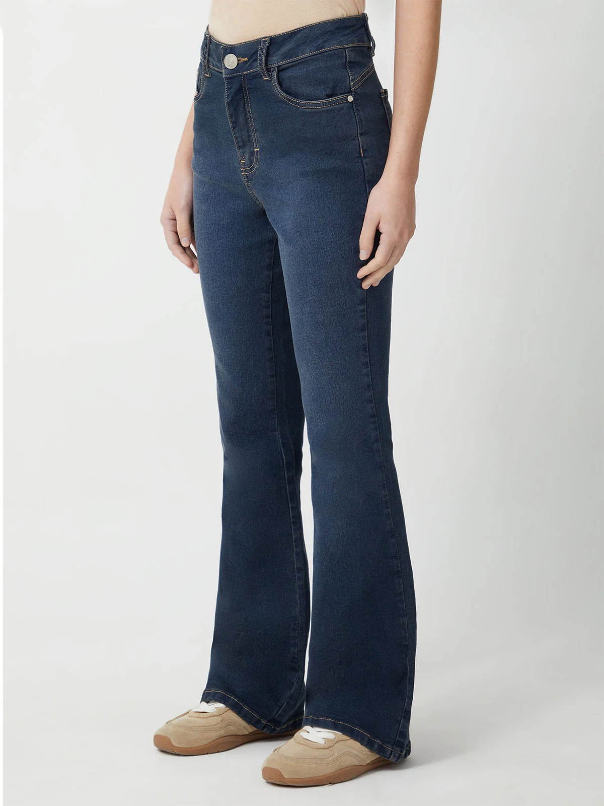 JEAN ALGODÓN FLARE MUJER INDEX ZOE PUSH UP - 3