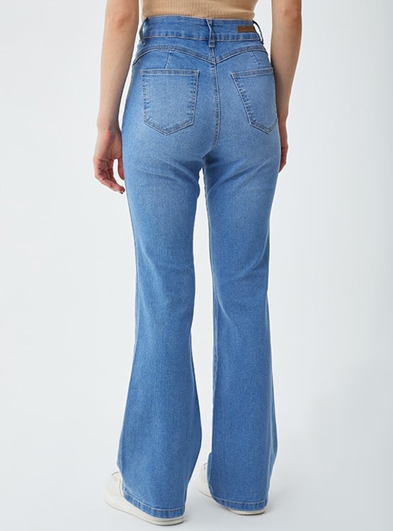 JEAN ALGODÓN FLARE MUJER INDEX ZOE PUSH UP - 2