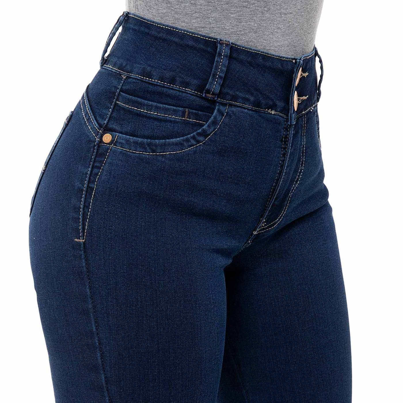 JEANS RECTO MUJER PIONIER LARISSA - 5