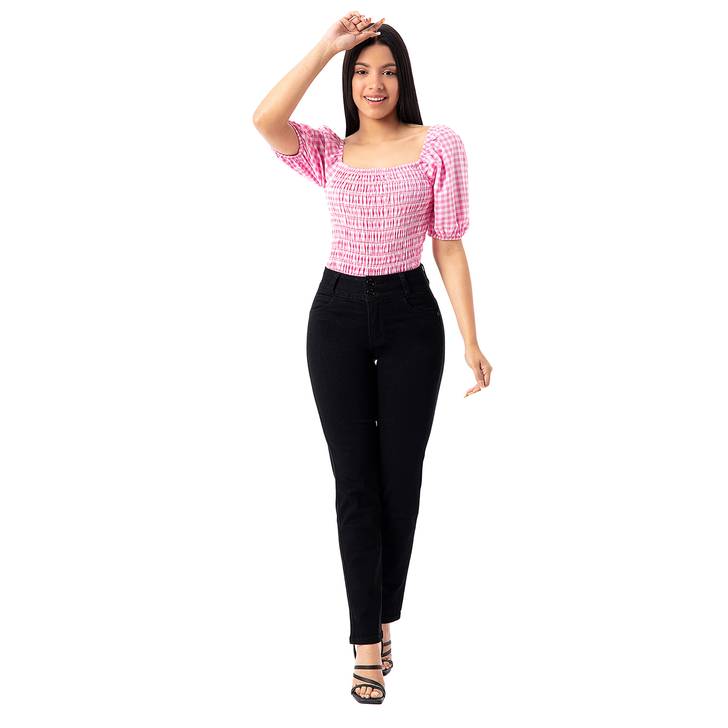 JEANS RECTO MUJER PIONIER LARISSA - 2