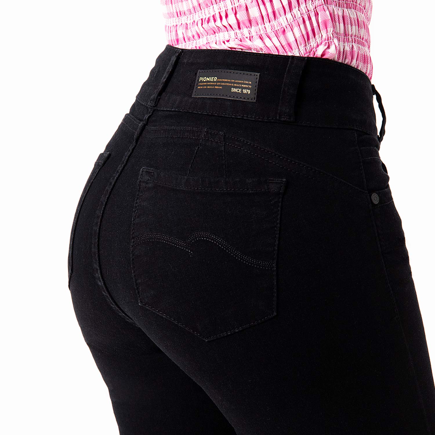 JEANS RECTO MUJER PIONIER LARISSA - 6