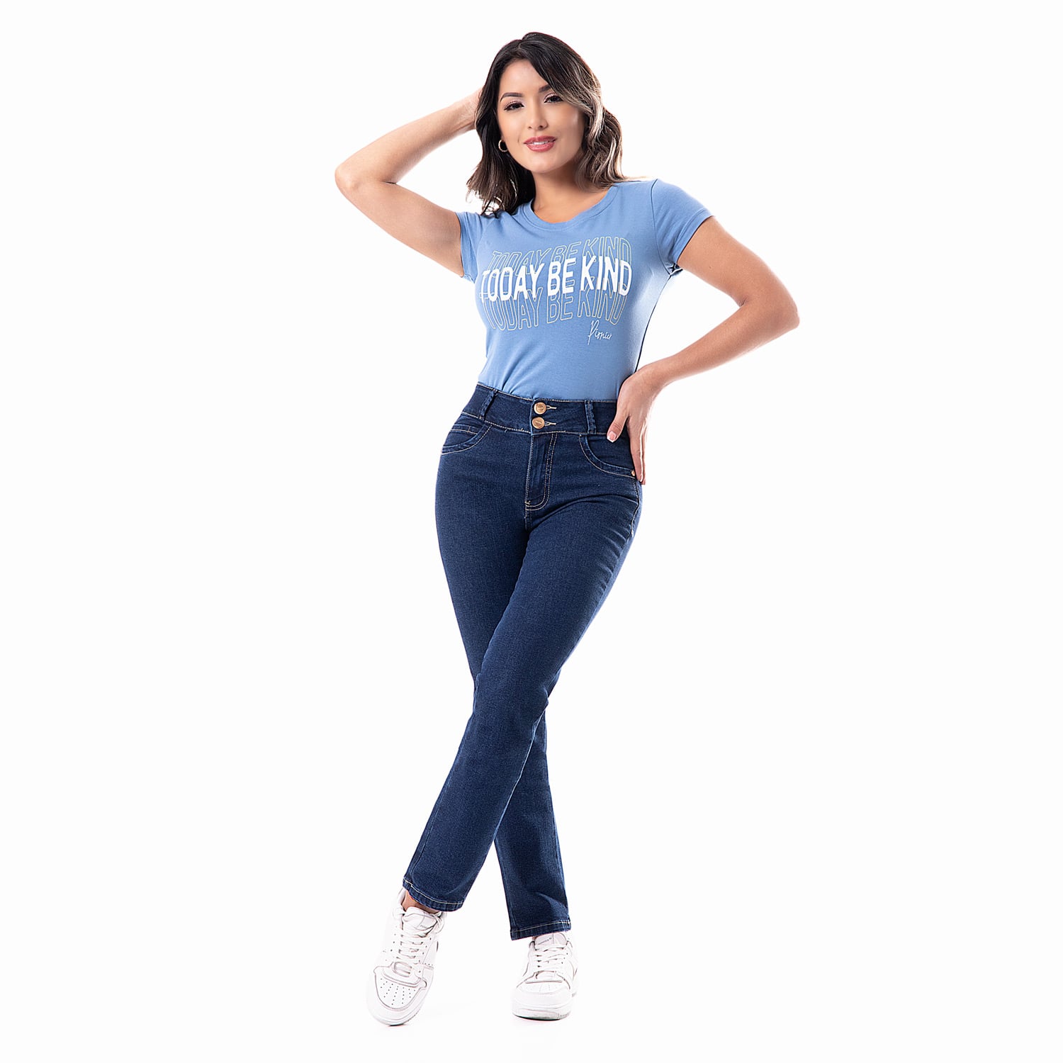JEANS RECTO MUJER PIONIER LARISSA - 2