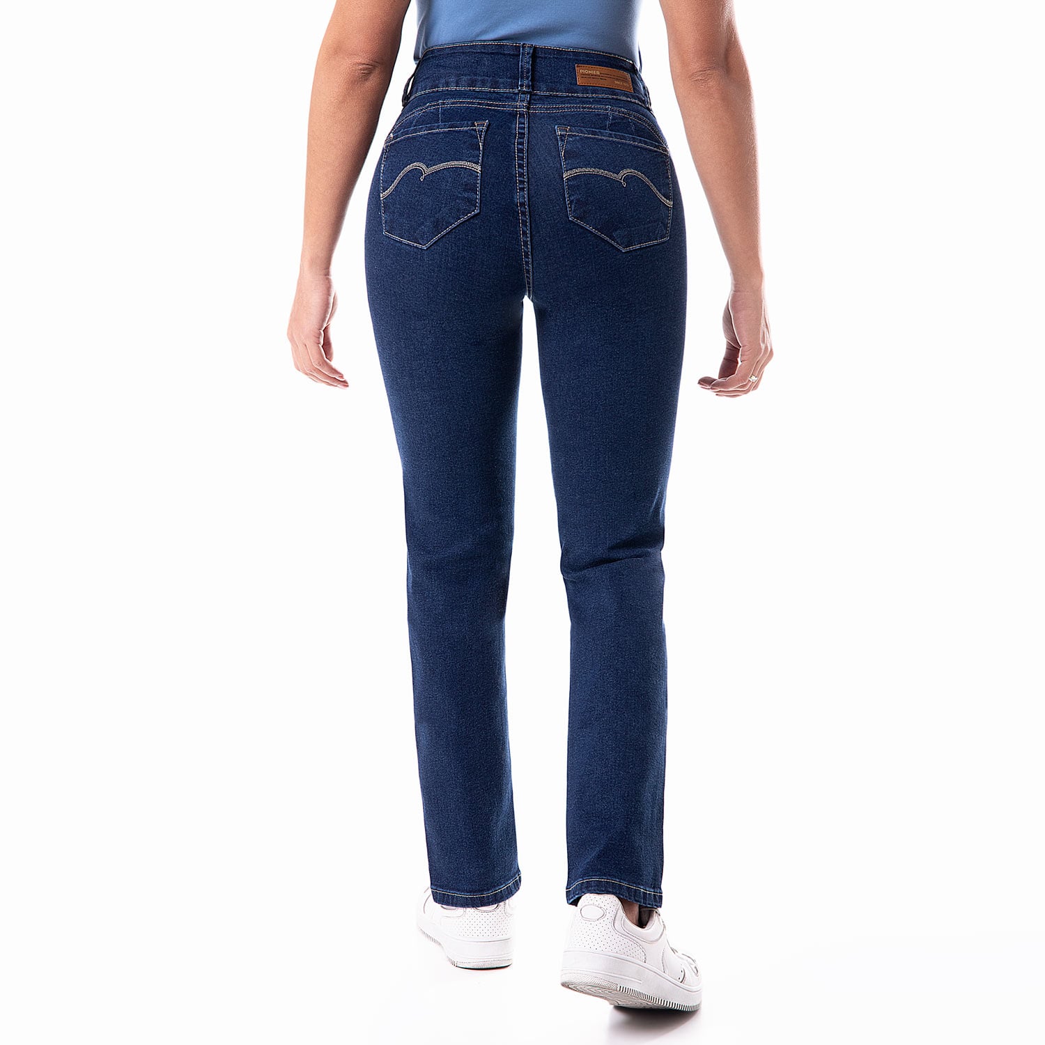 JEANS RECTO MUJER PIONIER LARISSA - 4