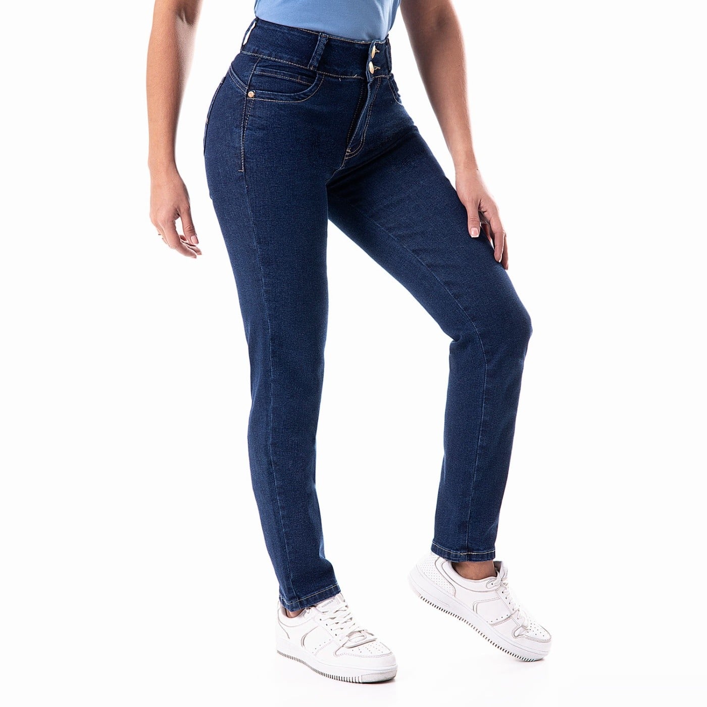JEANS RECTO MUJER PIONIER LARISSA - 3
