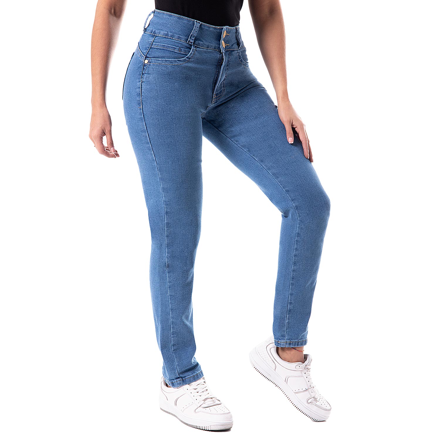 JEANS RECTO MUJER PIONIER LARISSA - 3