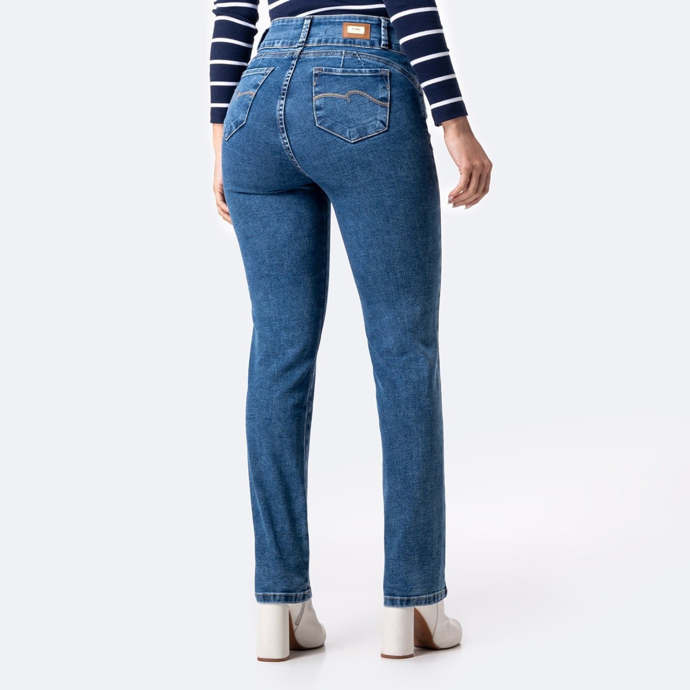 JEANS RECTO MUJER PIONIER LARISSA - 3