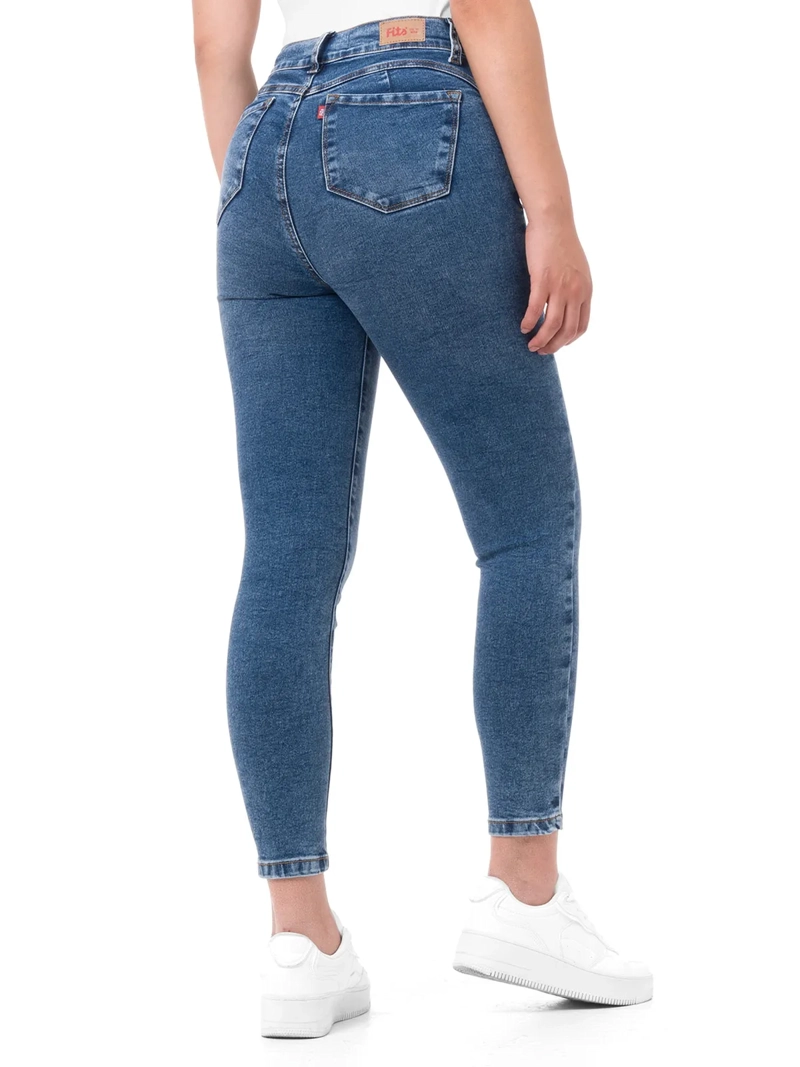 JEAN SKINNY MUJER PIONIER NURY CELESTE CLARO - 4