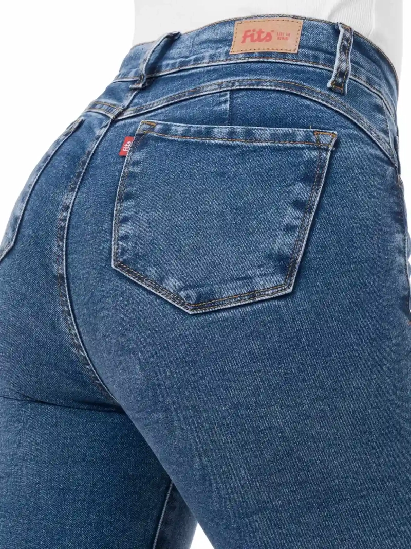 JEAN SKINNY MUJER PIONIER NURY CELESTE CLARO - 6