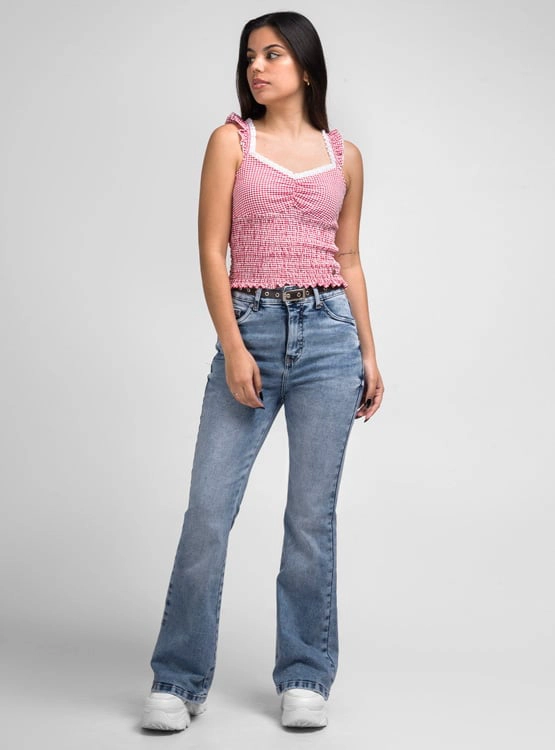 JEAN FLARE MUJER SQUEEZE CARID - 1