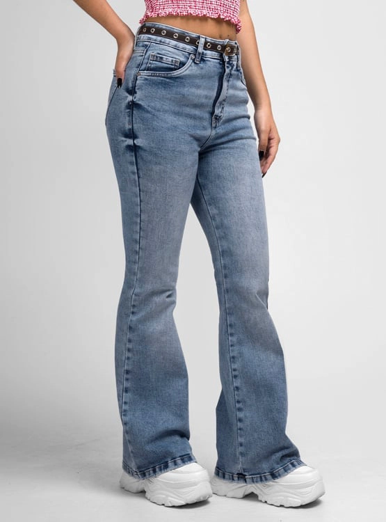 JEAN FLARE MUJER SQUEEZE CARID - 3
