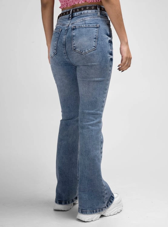 JEAN FLARE MUJER SQUEEZE CARID - 4