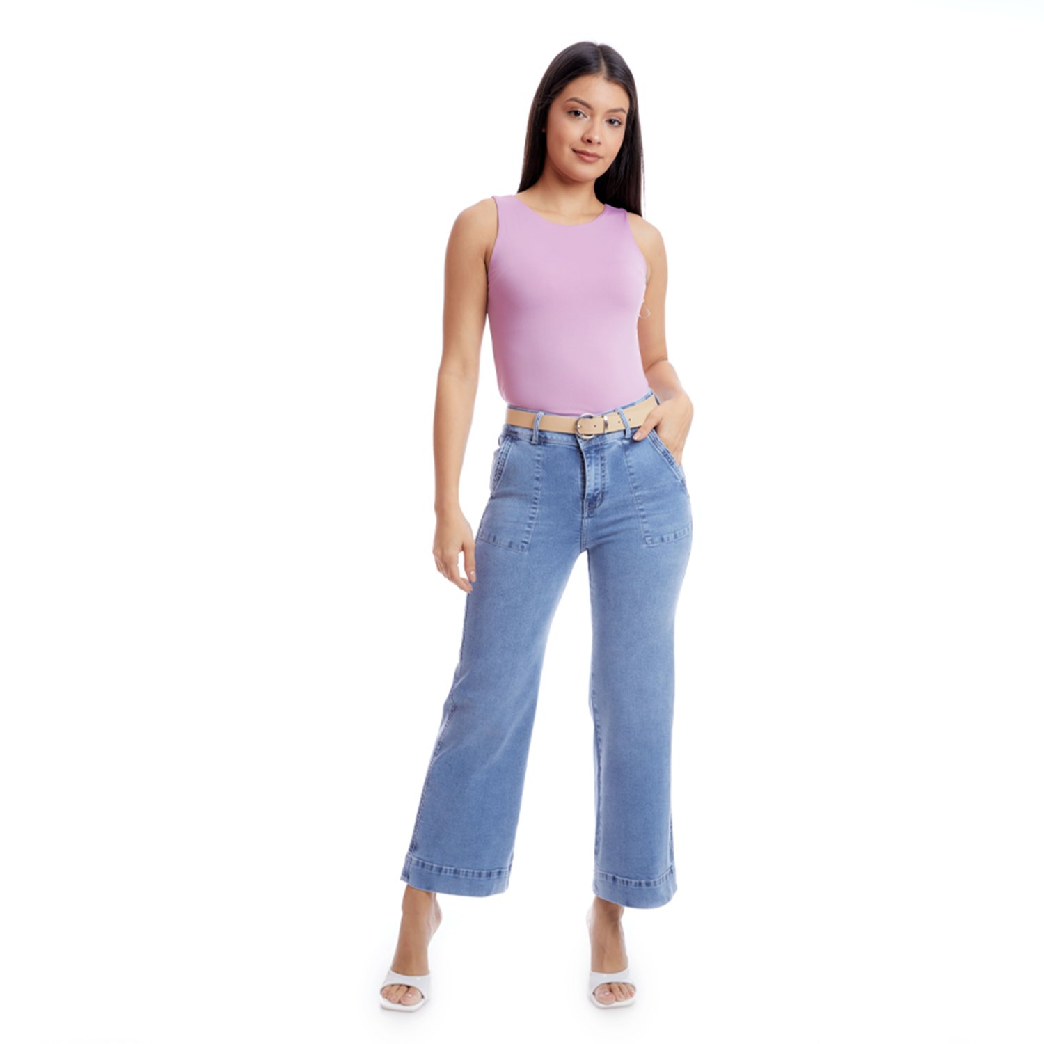 JEANS CULOTTE MUJER METAL JEANS ALONDRA - 4