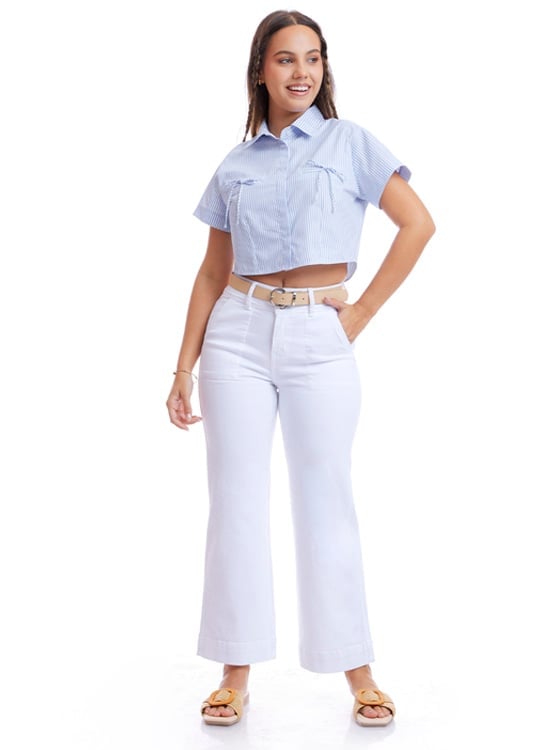 JEANS CULOTTE MUJER METAL JEANS ALONDRA - 1