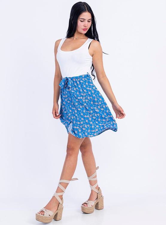 VESTIDO MINI MUJER SODA BLUES GABIL - 2
