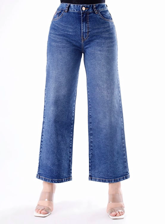 JEANS PALAZZO MUJER KANSAS - 1