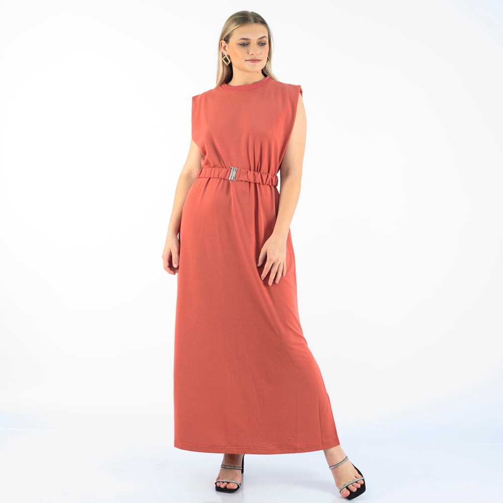 VESTIDO LARGO MUJER BLACKOUT KTI-7425 - 4