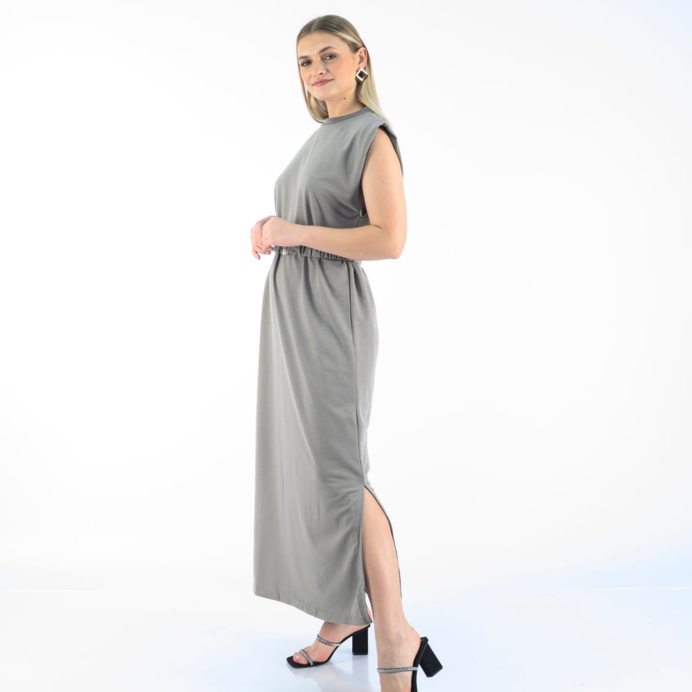 VESTIDO LARGO MUJER BLACKOUT KTI-7425 - 2
