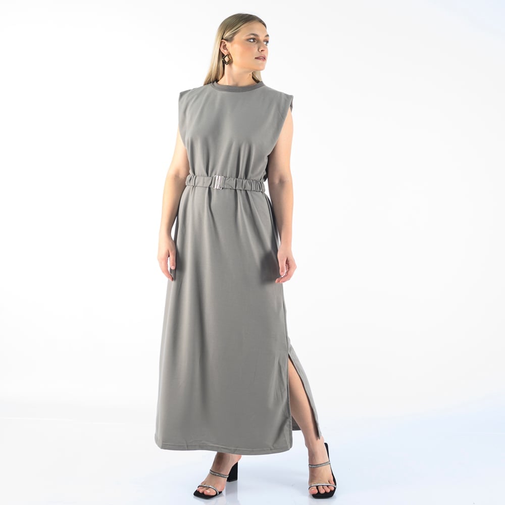 VESTIDO LARGO MUJER BLACKOUT KTI-7425 - 4