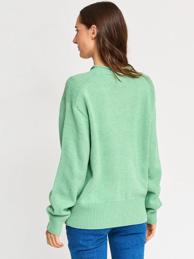 Suéter De Mujer Pepe Jeans Isadora - Manga Larga Con Flecos, 100% Algodón