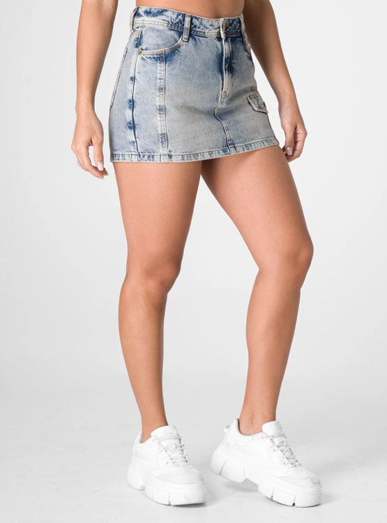 SHORT MINI ALGODÓN MUJER SQUEEZE YENI - 3