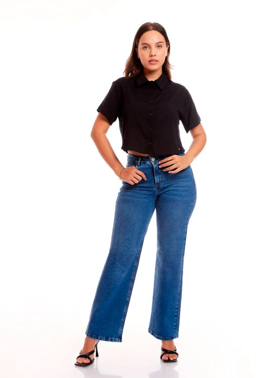 JEAN STRAIGHT FIT MUJER METAL JEANS BERLIN - 1