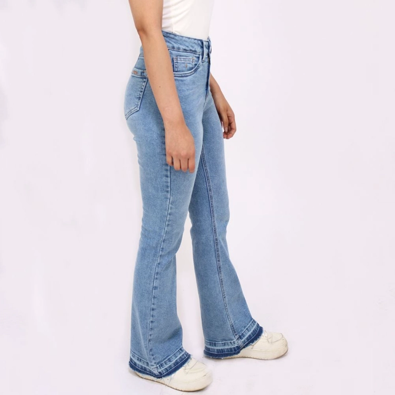JEANS FLARE MUJER KAYRA POBLET PERFECT FIT VINTAGE - 2