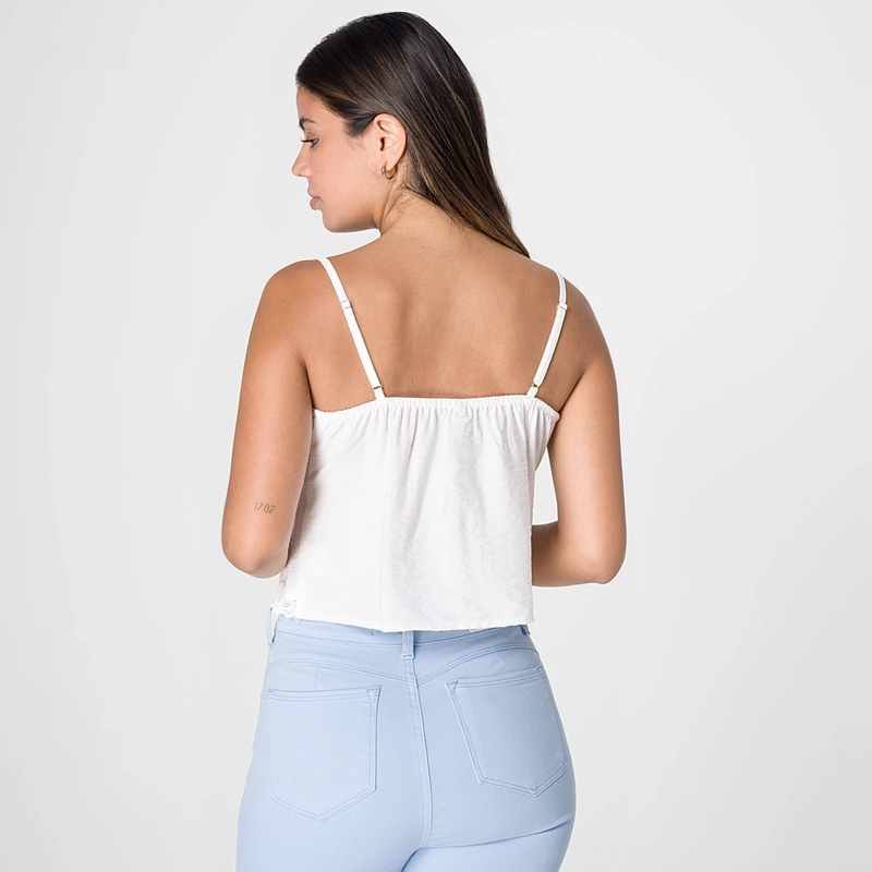 BLUSA MUJER SQUEEZE IVORY ANAISA - 3