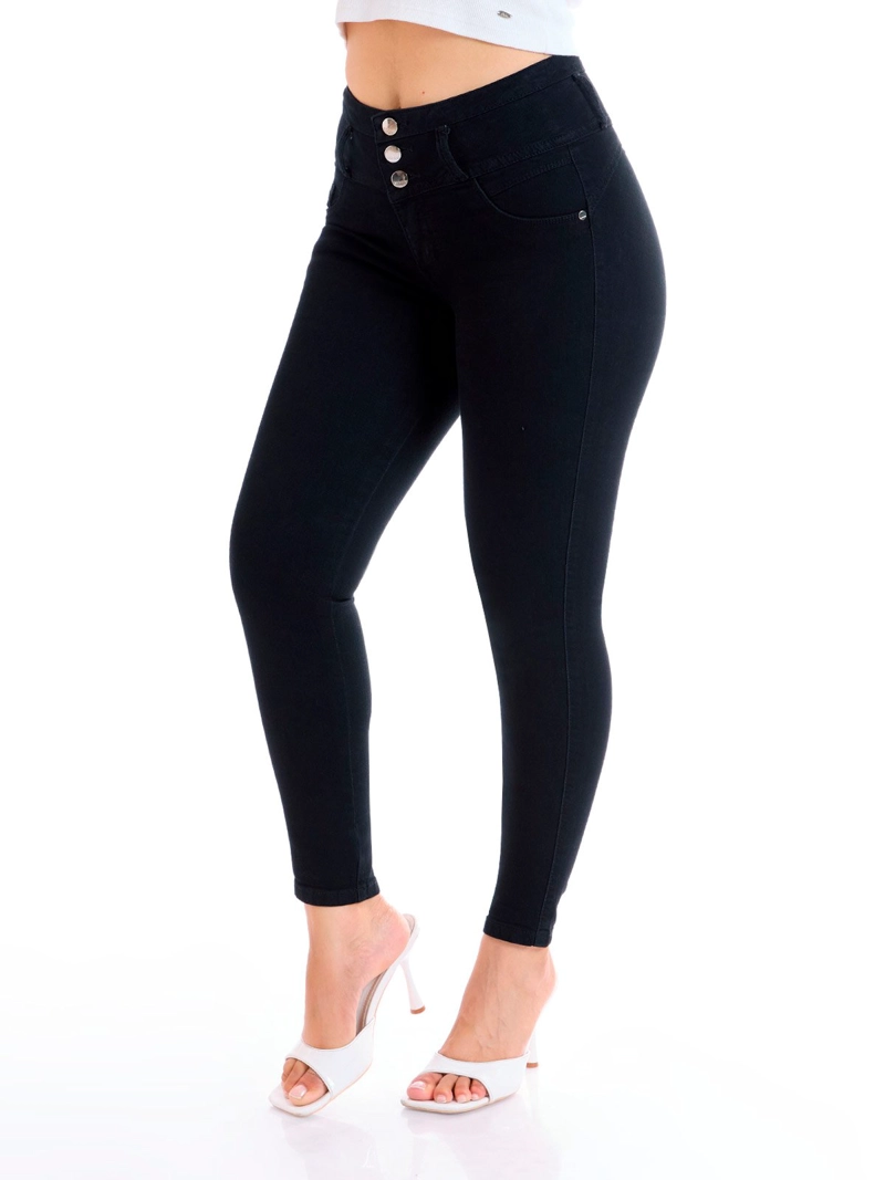 JEAN SKINNY MUJER METAL JEANS ALGODÓN ROSALINDA - 3