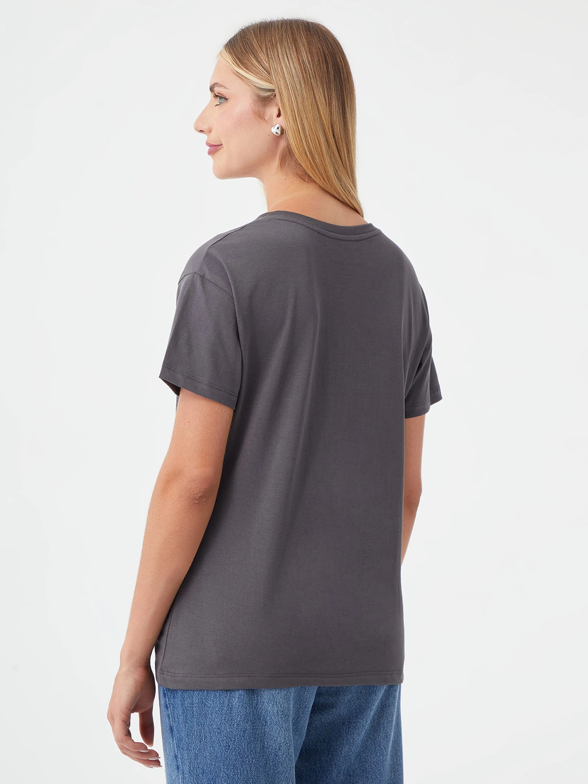 POLO MANGA CORTA MUJER INDEX GRIS OSCURO KEROPPI - 2