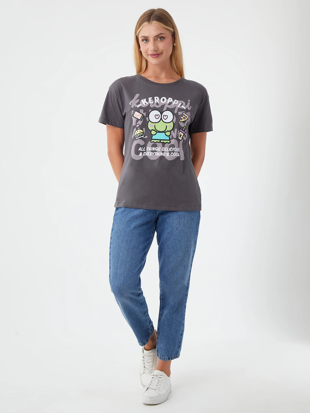 POLO MANGA CORTA MUJER INDEX GRIS OSCURO KEROPPI - 5