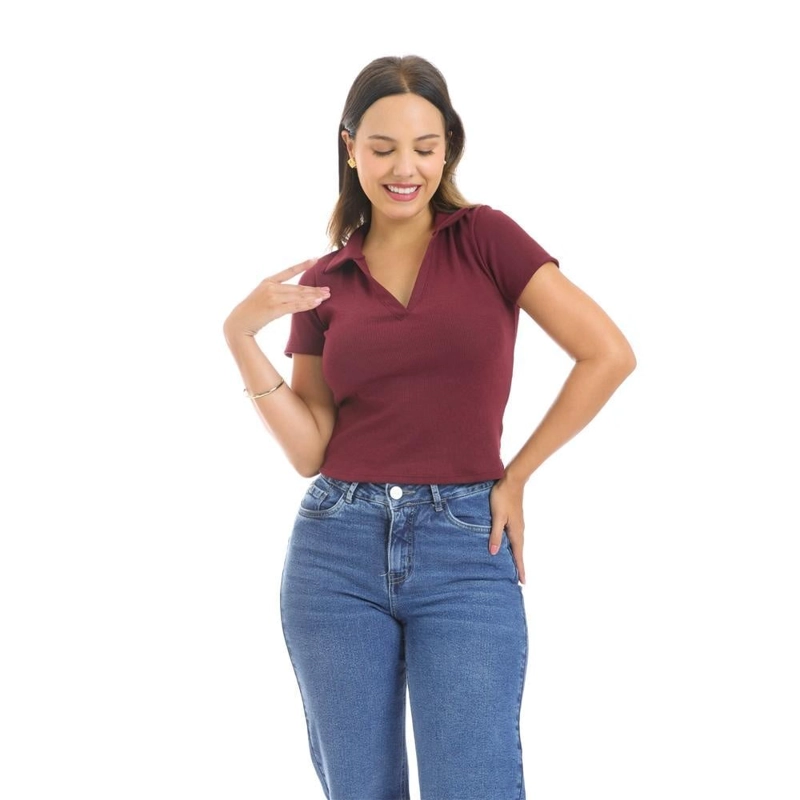 POLO ALGODÓN MUJER METAL JEANS CAMISERO SAMI - 2