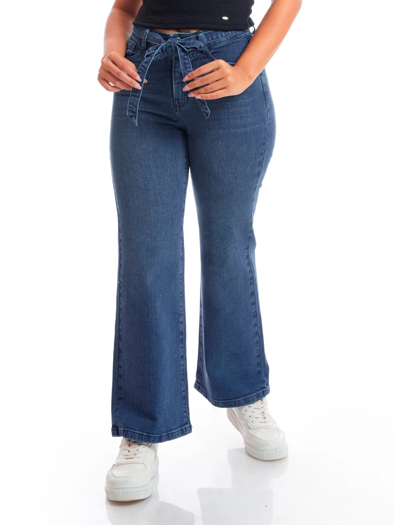 JEAN FLARE MUJER METAL JEANS ALGODÓN ZUCA ZUCA II - 2