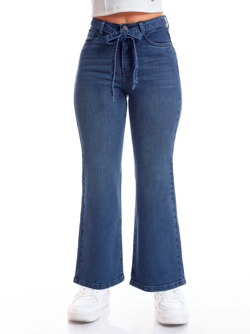 JEAN FLARE MUJER METAL JEANS ALGODÓN ZUCA ZUCA II - 3
