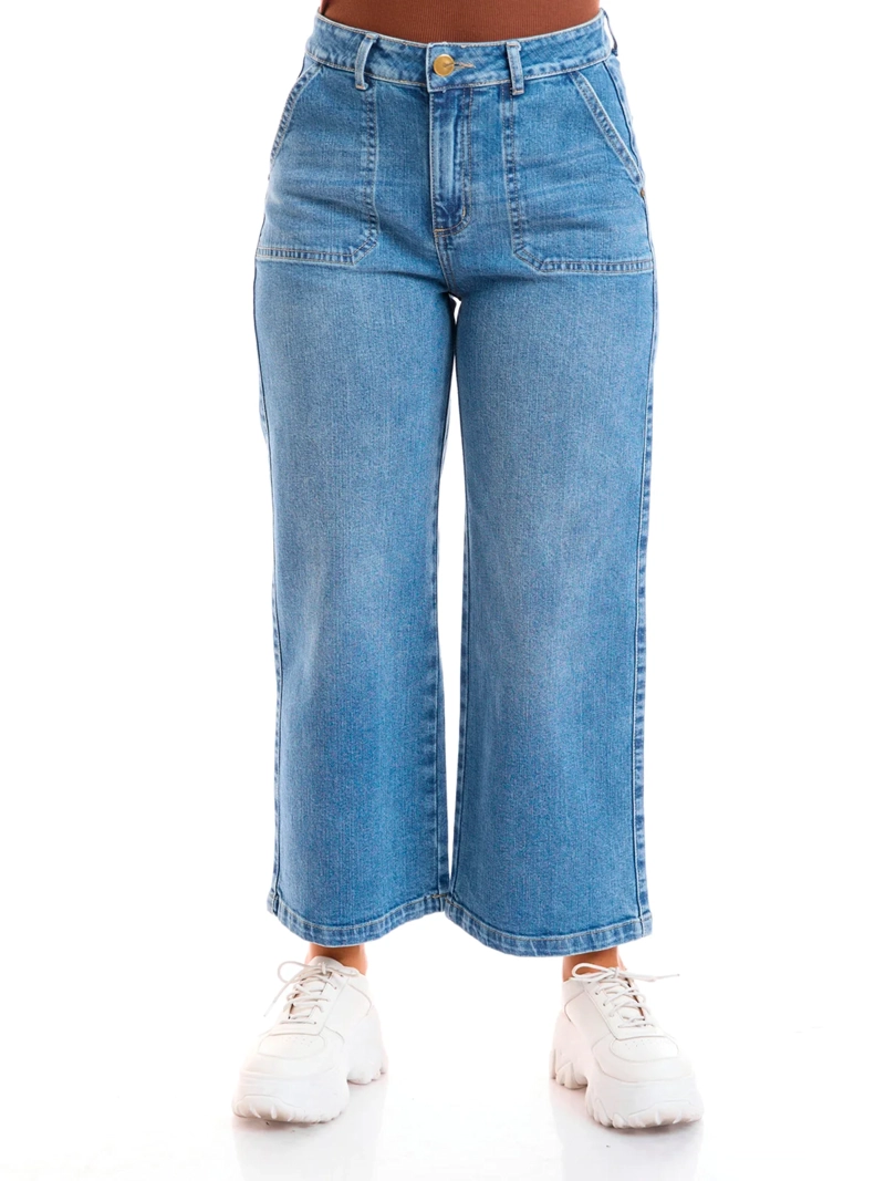 JEAN CULOTTE MUJER METAL JEANS ALGODÓN KIM - 2
