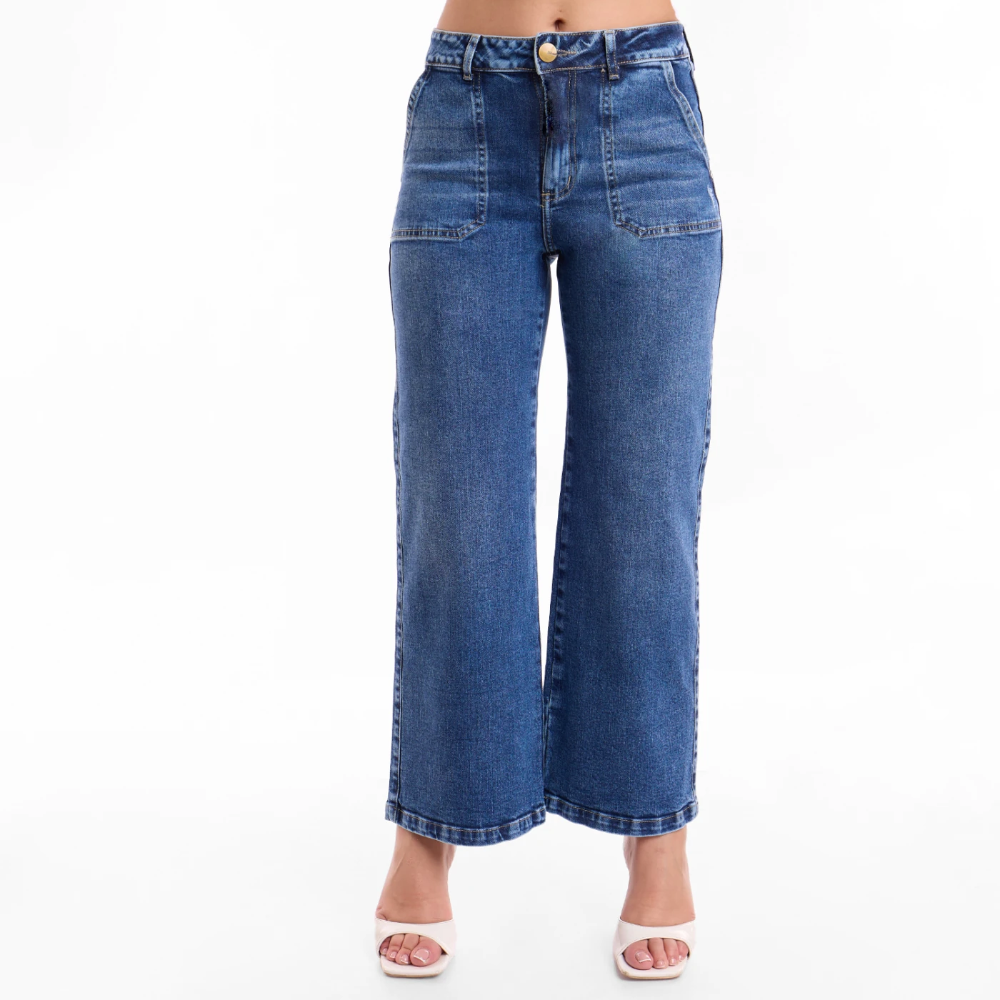 JEAN CULOTTE MUJER METAL JEANS ALGODÓN KIM - 2
