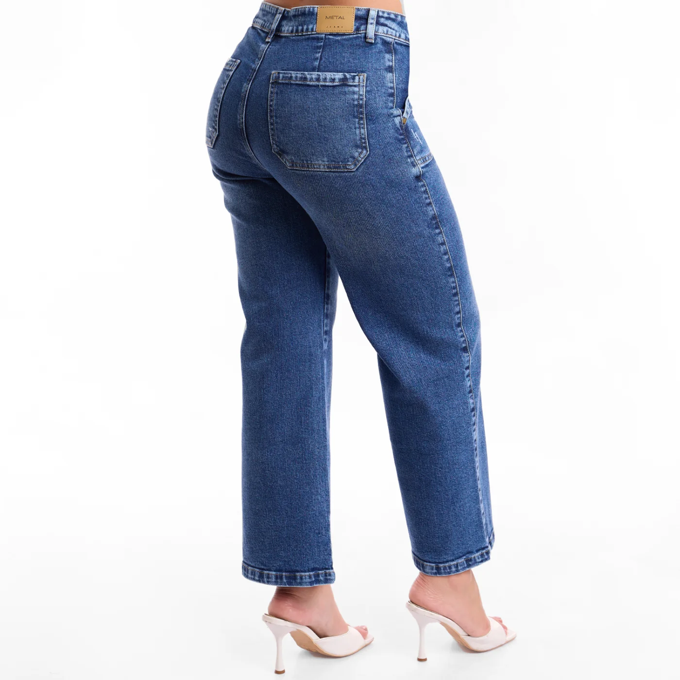 JEAN CULOTTE MUJER METAL JEANS ALGODÓN KIM - 5