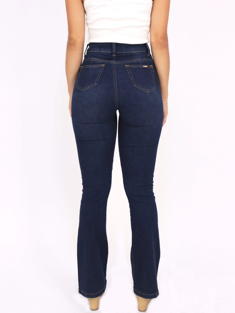 JEAN REGULAR MUJER KAYRA POBLET PERFECT FIT SKYNNY TM BOOT CUT DENIM - 3