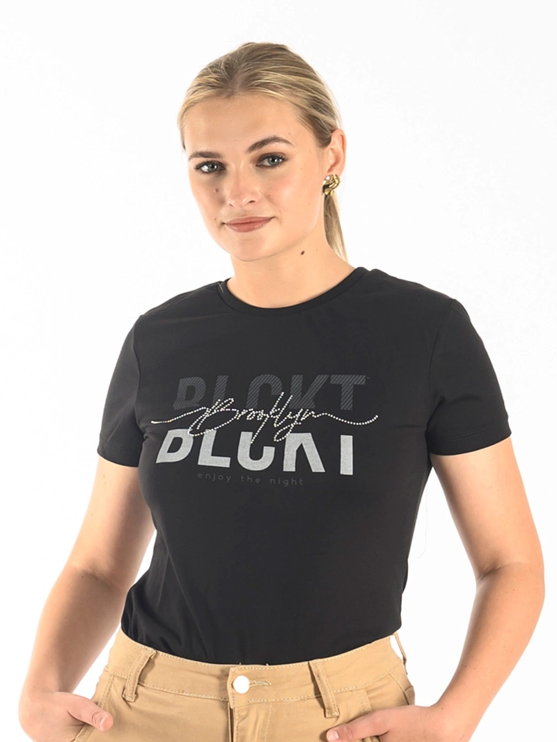 POLO MANGA CORTA ALGODÓN MUJER BLACKOUT MADISON - 1