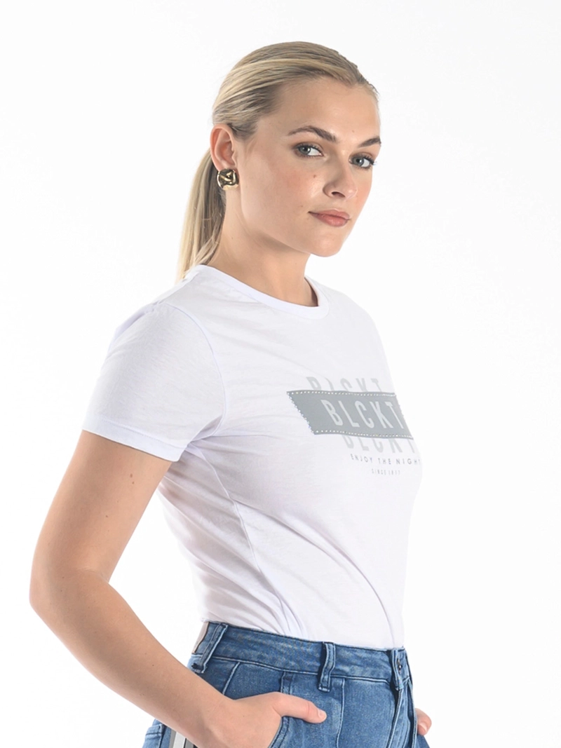 POLO MANGA CORTA ALGODÓN MUJER BLACKOUT STEFF - 2