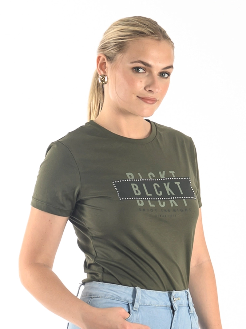 POLO MANGA CORTA ALGODÓN MUJER BLACKOUT STEFF - 2