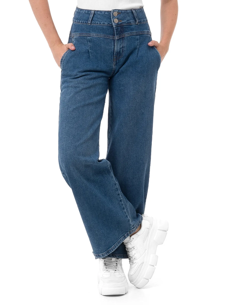JEANS MUJER PIONIER WIDELEG MIRUSE - 2