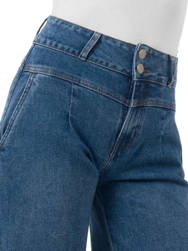 JEANS MUJER PIONIER WIDELEG MIRUSE - 4