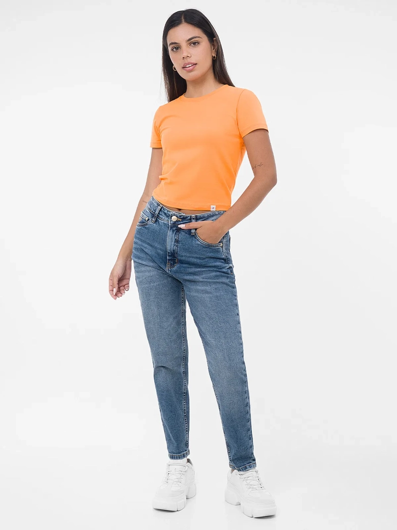 POLO MANGA CORTA MUJER SQUEEZE CROP MELLSS - 1