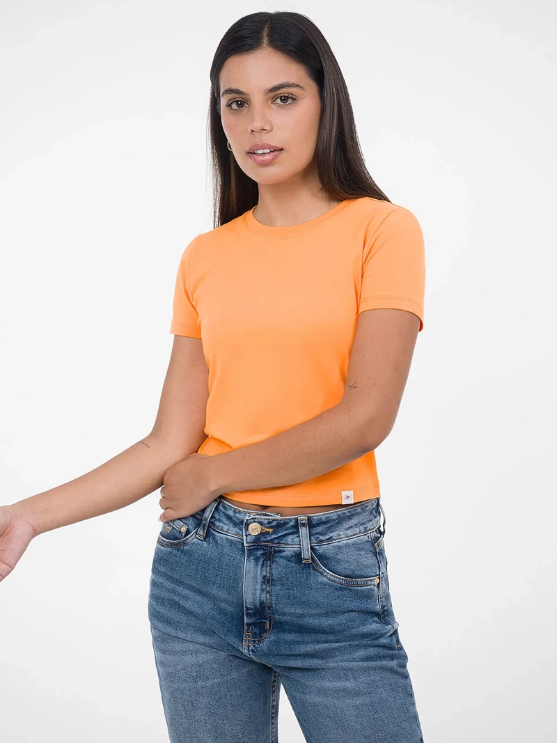 POLO MANGA CORTA MUJER SQUEEZE CROP MELLSS - 2